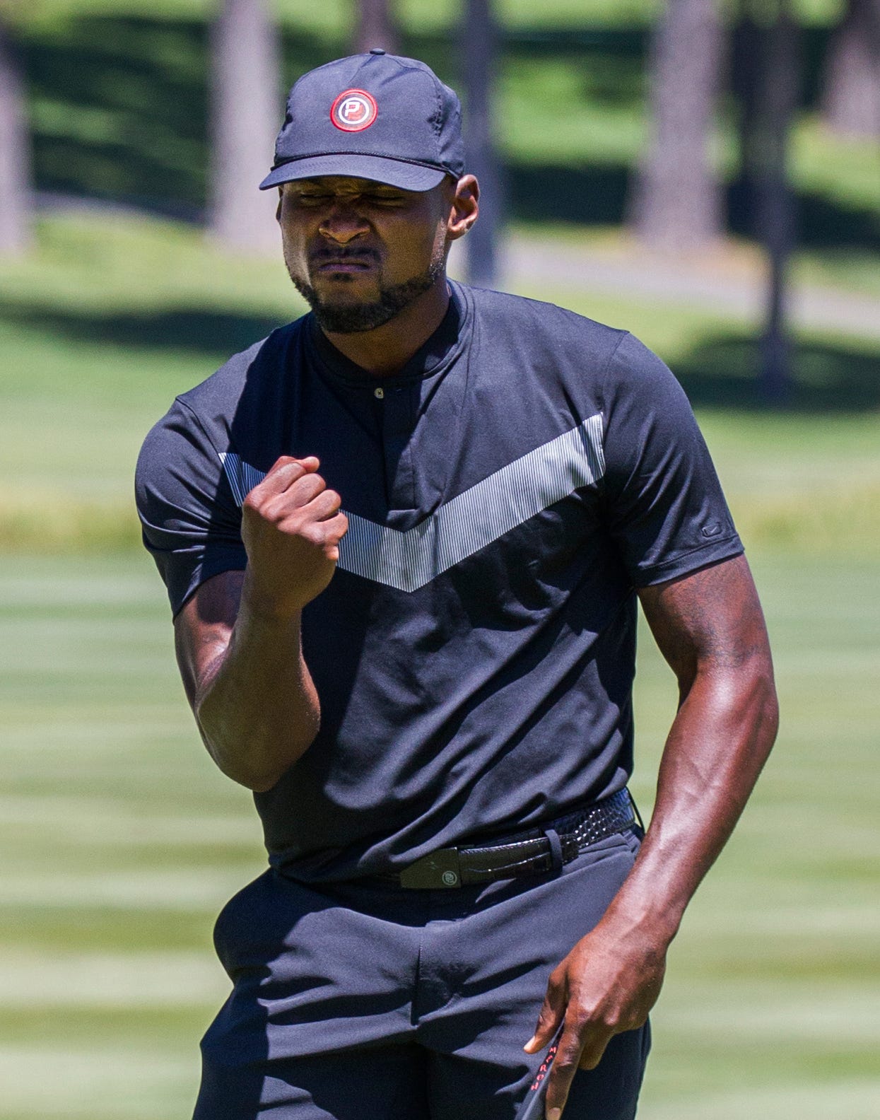 ACC celebrity golf tournament Tony Romo takes the lead
