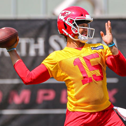 Jun 11, 2019: Kansas City Chiefs quarterback...