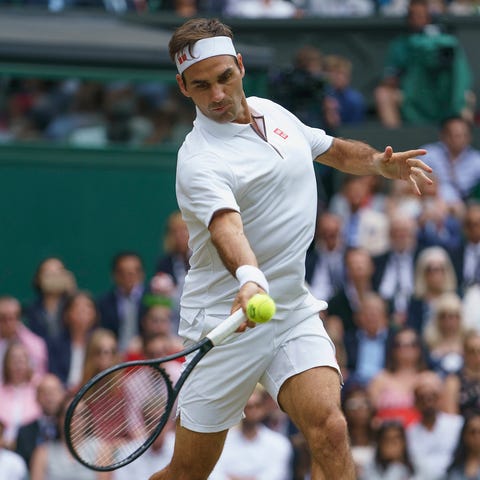 Roger Federer needed just one crucial point, and...