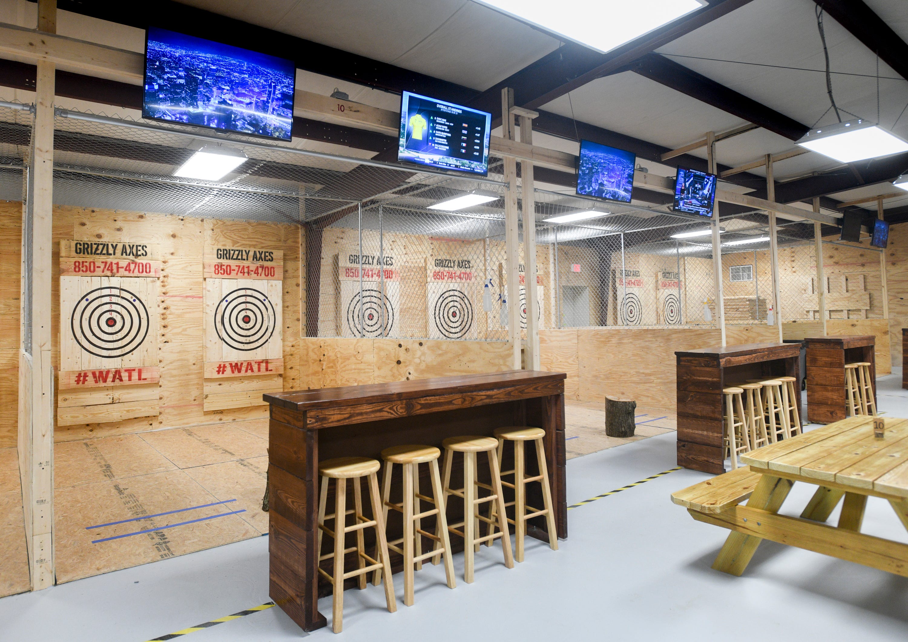 Grizzly Axes axthrowing bar in Pensacola set for late July opening
