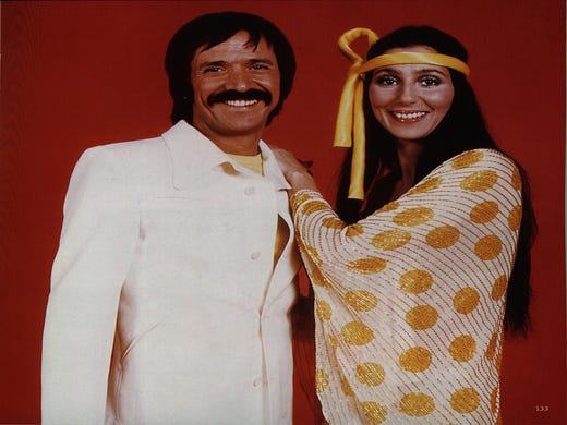 DATE TAKEN: Unavailable---Sonny & Cher from the book Do You remember. ORG XMIT: UT26276