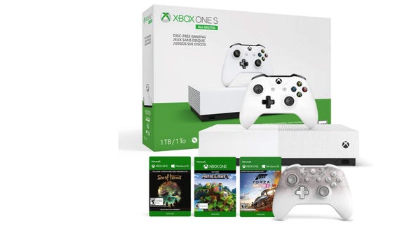 Xbox One S and controller bundle
