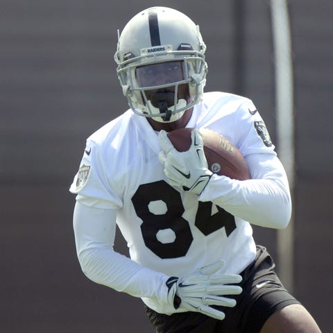 Antonio Brown's first training camp with the...