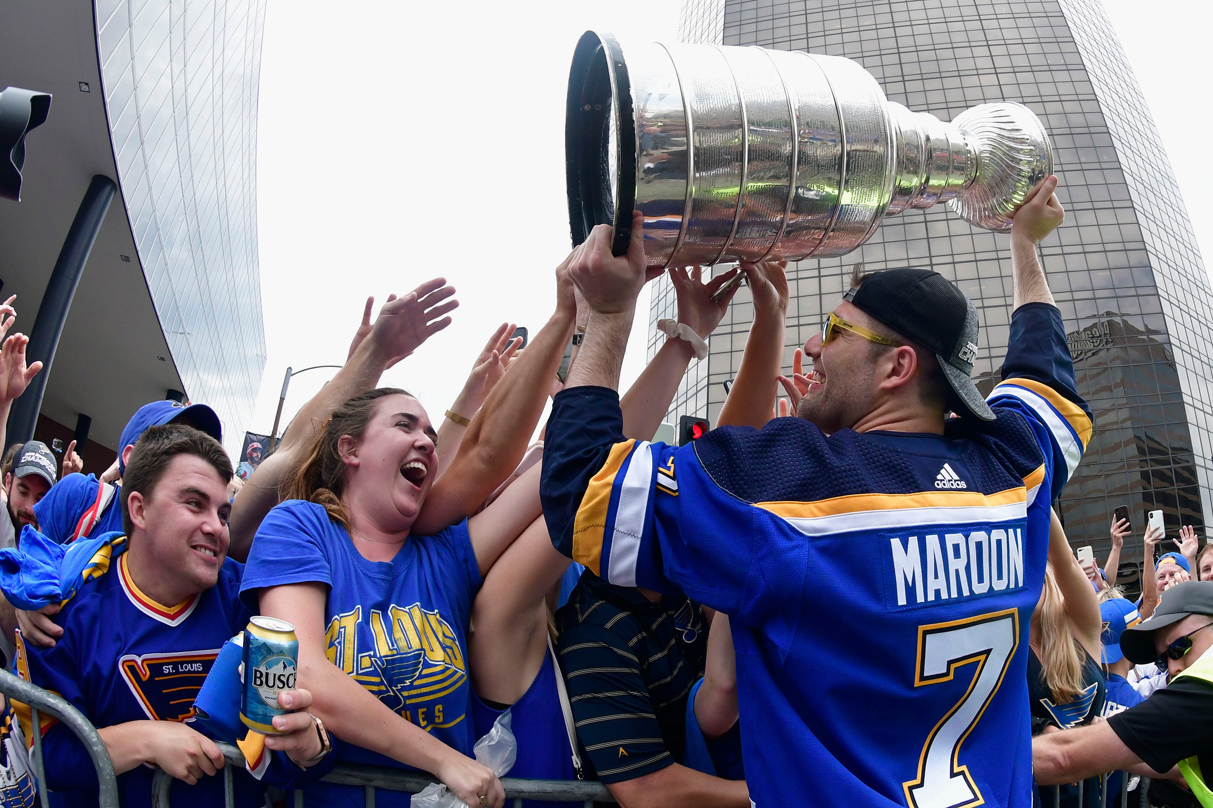 stl blues fan gear