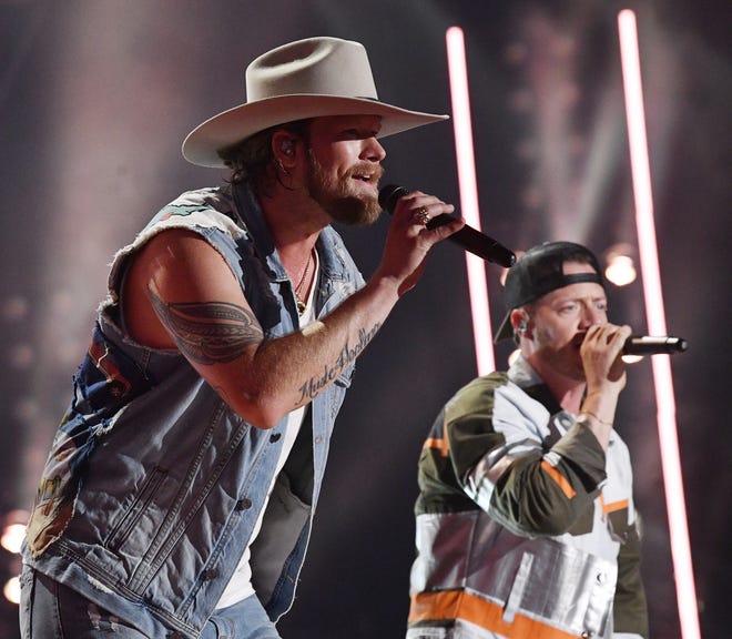 Florida Georgia Line performs during the 2019 CMA Fest Thursday, June 6, 2019, at Nissan Stadium in Nashville, Tennessee.