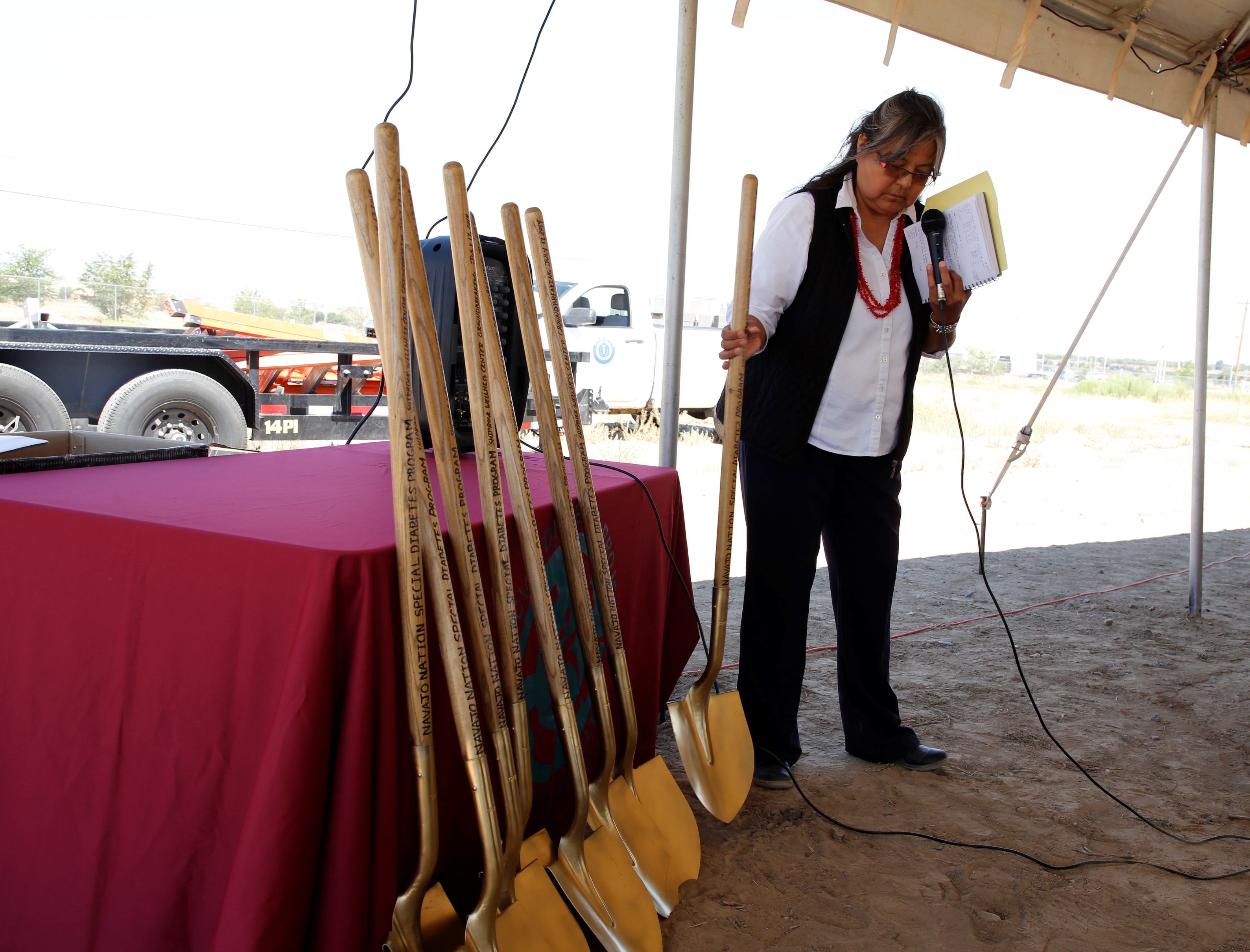 Diabetes program breaks ground for wellness center in Shiprock