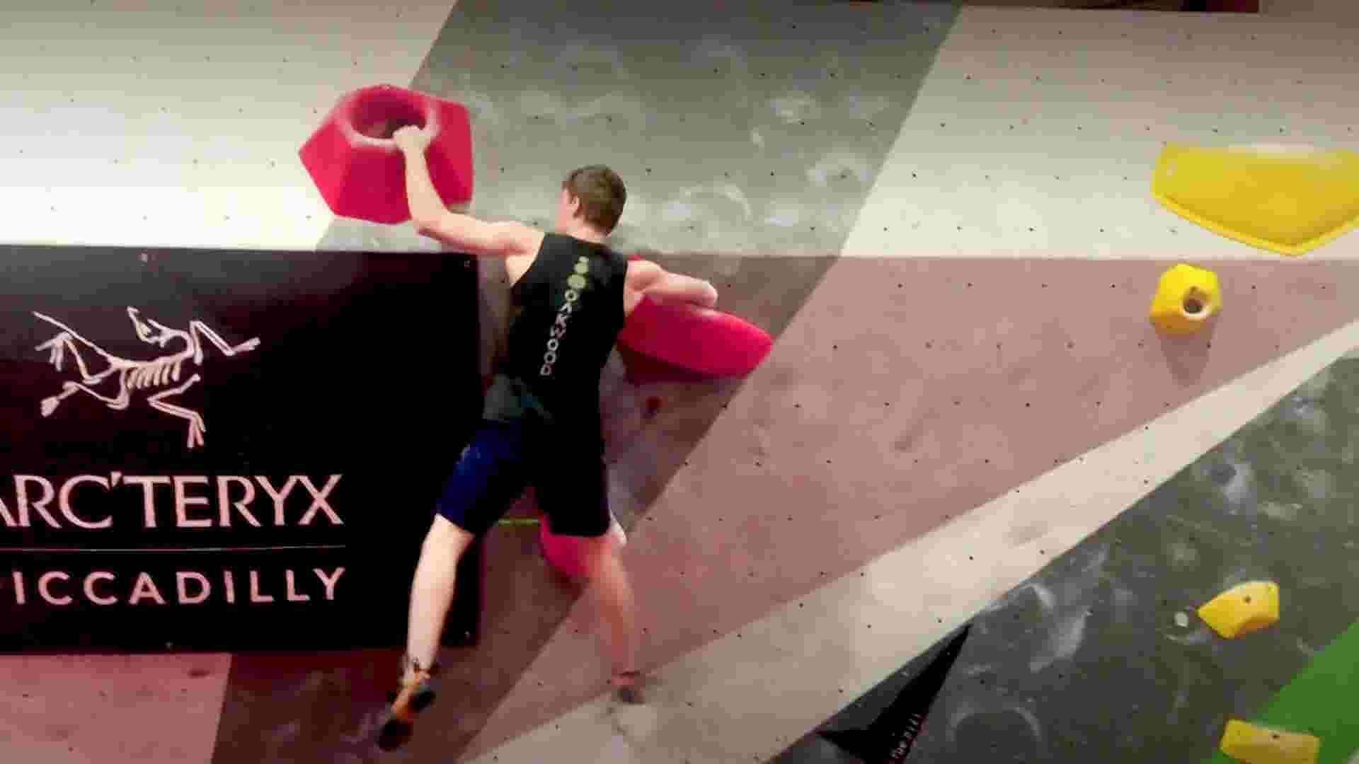 Rock climber with one arm wins big