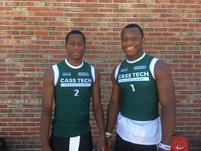 Detroit Cass Tech looks to defend its PSL title behind twins Kalen, left, and Kobe King.