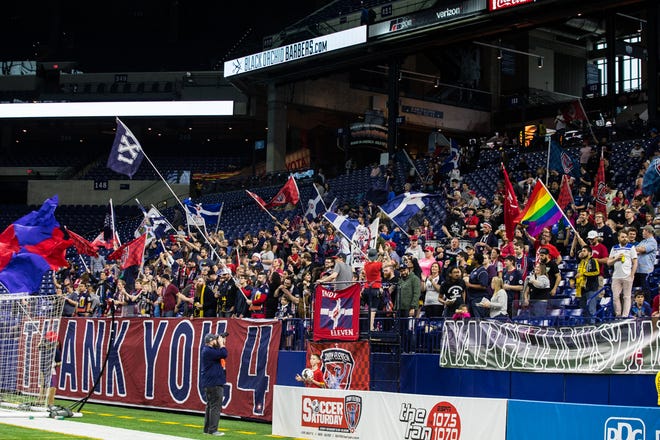 Indy Eleven will resume play July 11 at Lucas Oil Stadium, but with spectator limitations.
