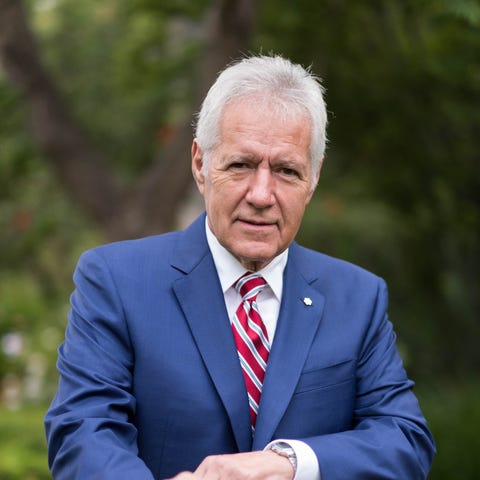 Alex Trebek attends the 150th anniversary of Canad