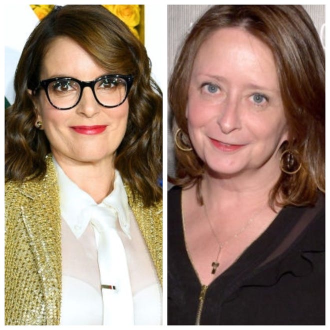 Tina Fey and Rachel Dratch don "mom jeans" once more in Tan France's "Dressing Funny."
