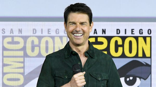SAN DIEGO, CALIFORNIA - JULY 18: Tom Cruise...