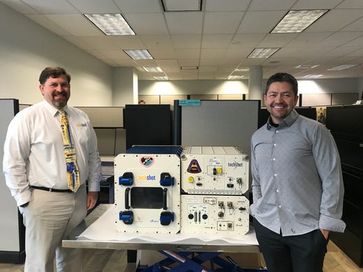 Tech companies nScrypt and Techshot worked together to develop the first 3D printer that could print human tissue in space. The printer is scheduled to launch atop SpaceX's Falcon 9 rocket for its CRS18 mission to the International Space Station.
