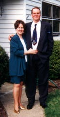 Family photo of Joe Sass with his mom Janet.