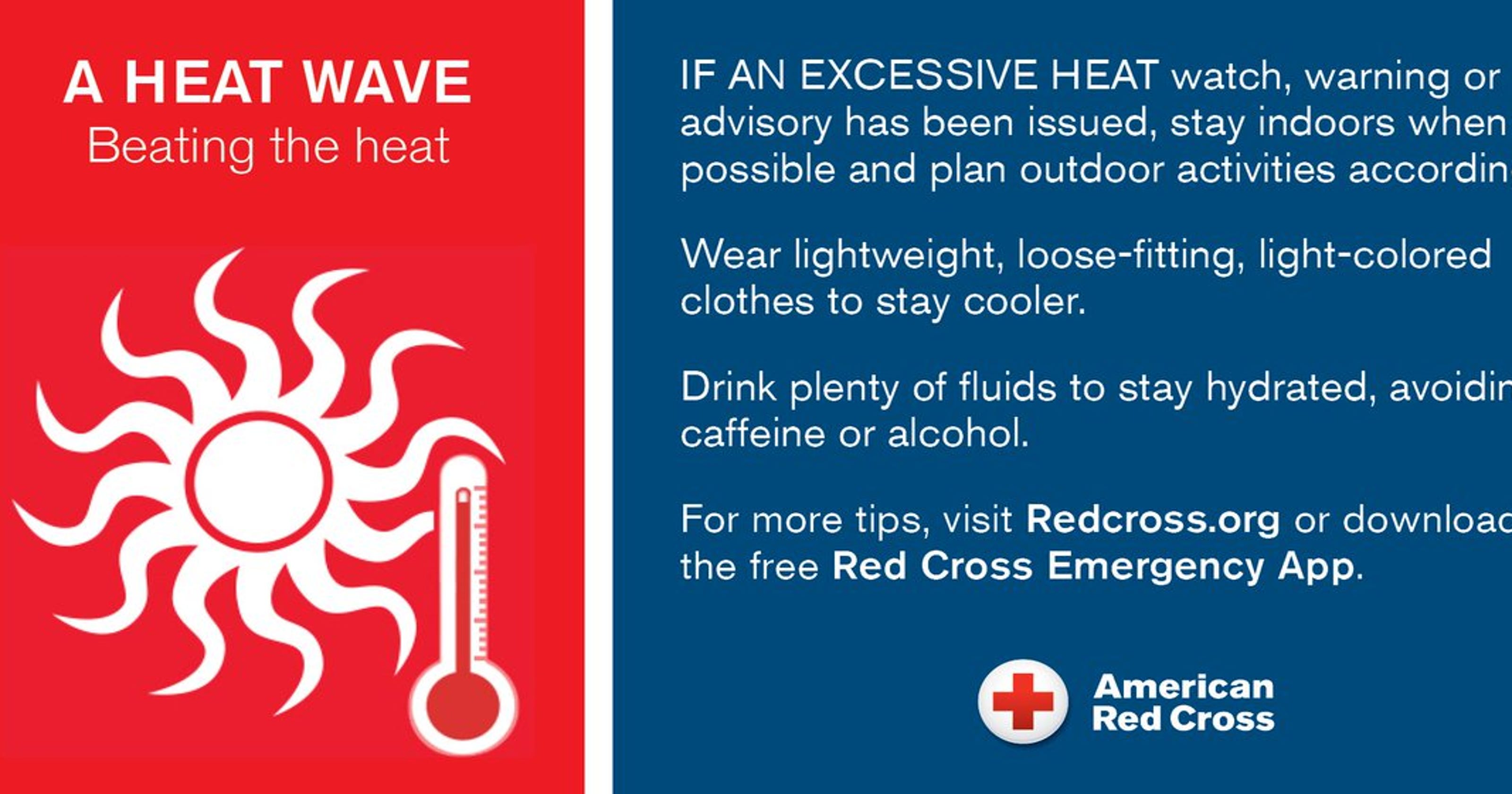Heat safety tips as temperatures climb
