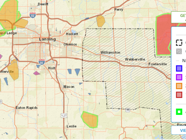 Consumers Power Outage Map Michigan Maping Resources