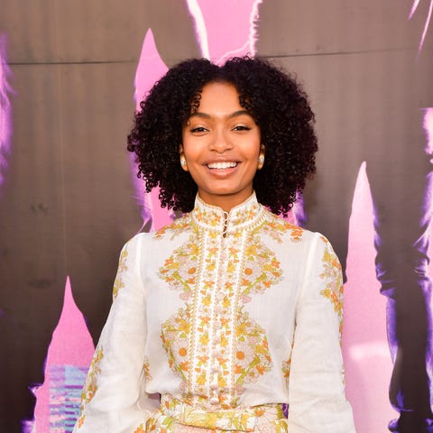 Yara Shahidi attends the Audible Original Stan Lee