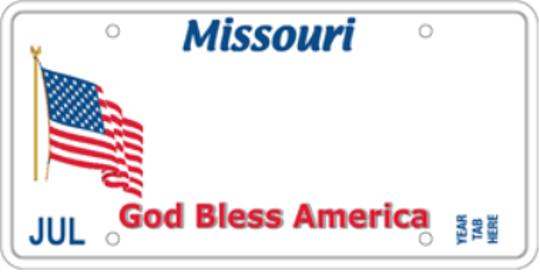 Missouri&#39;s 10 most popular specialty license plates