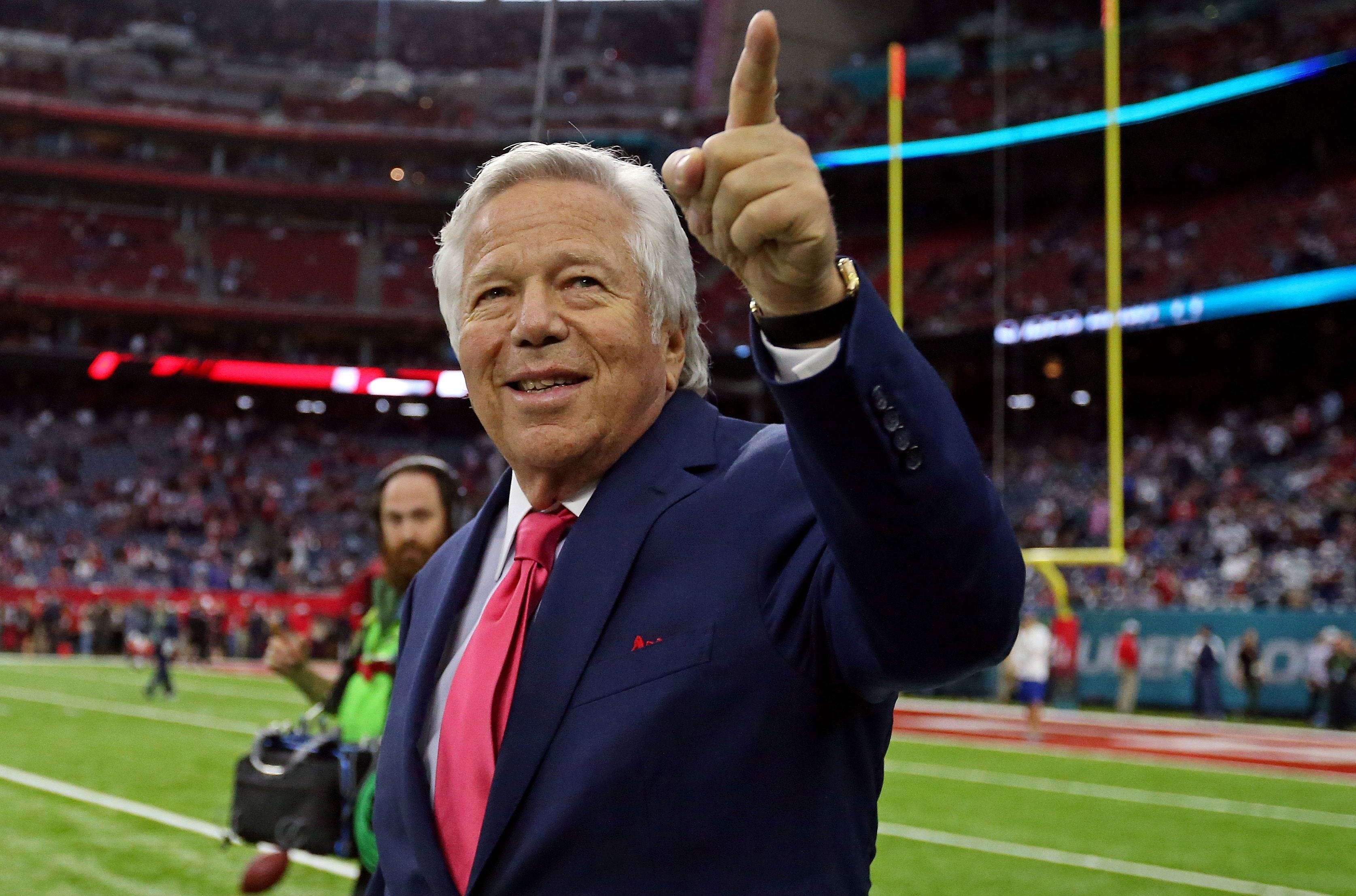 New England owner Robert Kraft faces misdemeanor solicitation charges in Palm Beach County after police say he twice paid for sex acts at Orchids of Asia Day Spa in January.