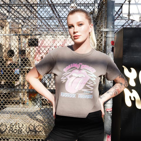 Ireland Baldwin attends the AE x Young Money...