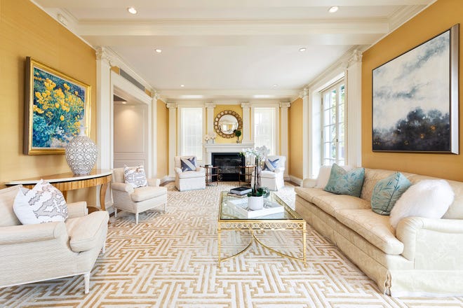 A disjointed furniture arrangement is made cohesive and unified through proper furniture placement and the addition of artwork and accessories. (Design Recipes/TNS)