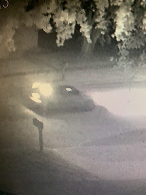 Iowa City Police released this image of a car suspected of being involved in reported vandalism on July 23, 2019.