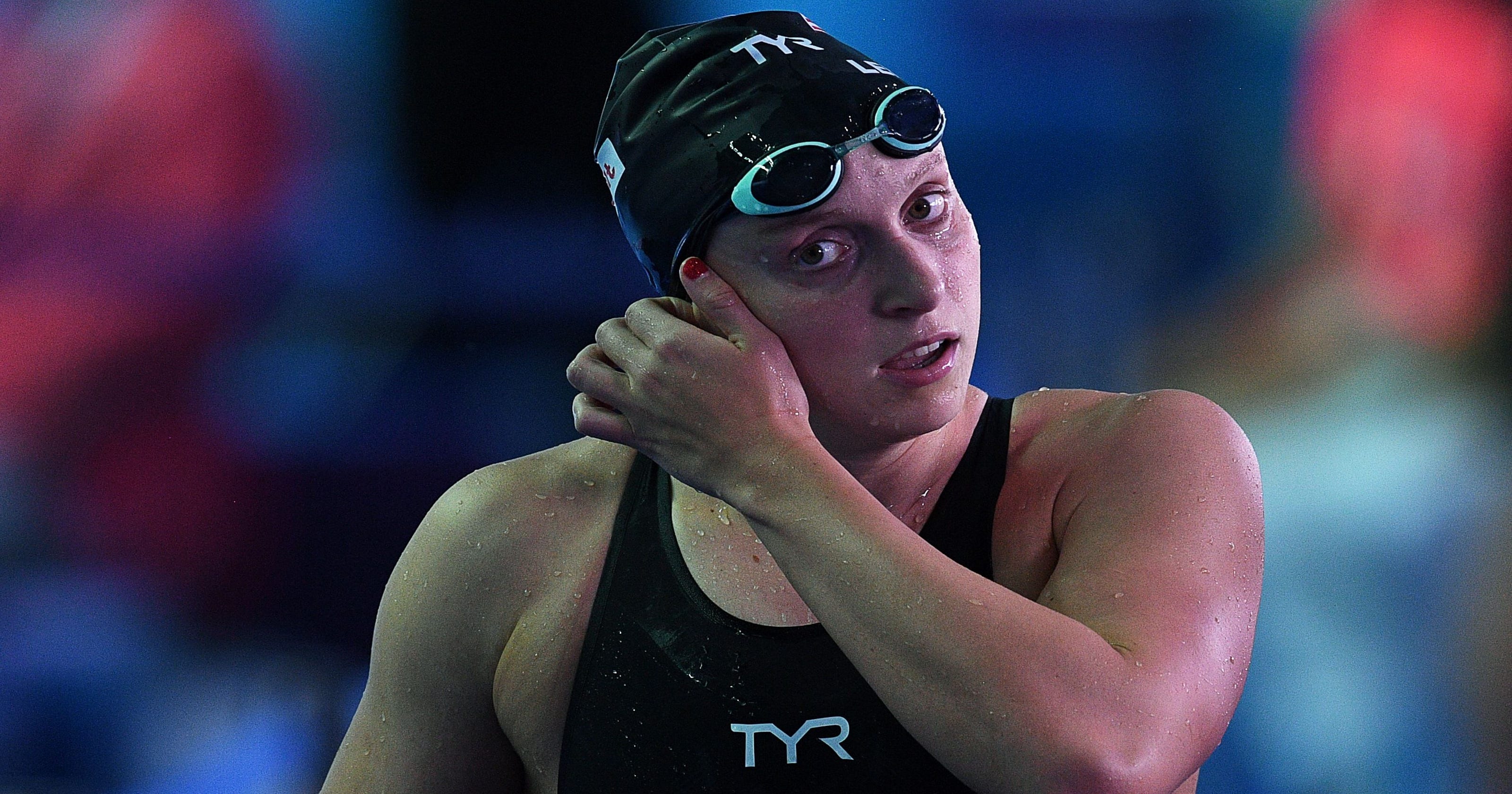 Katie Ledecky drops 2 events at world swimming championships