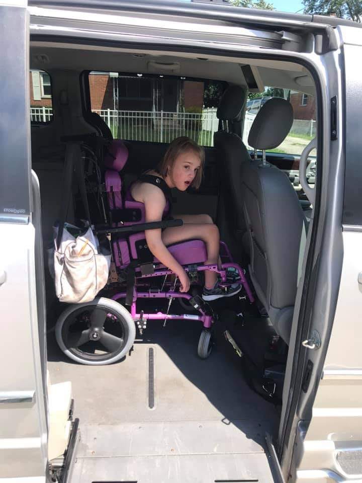 'She stole my heart the minute I met her': Group effort helps girl get accessible van