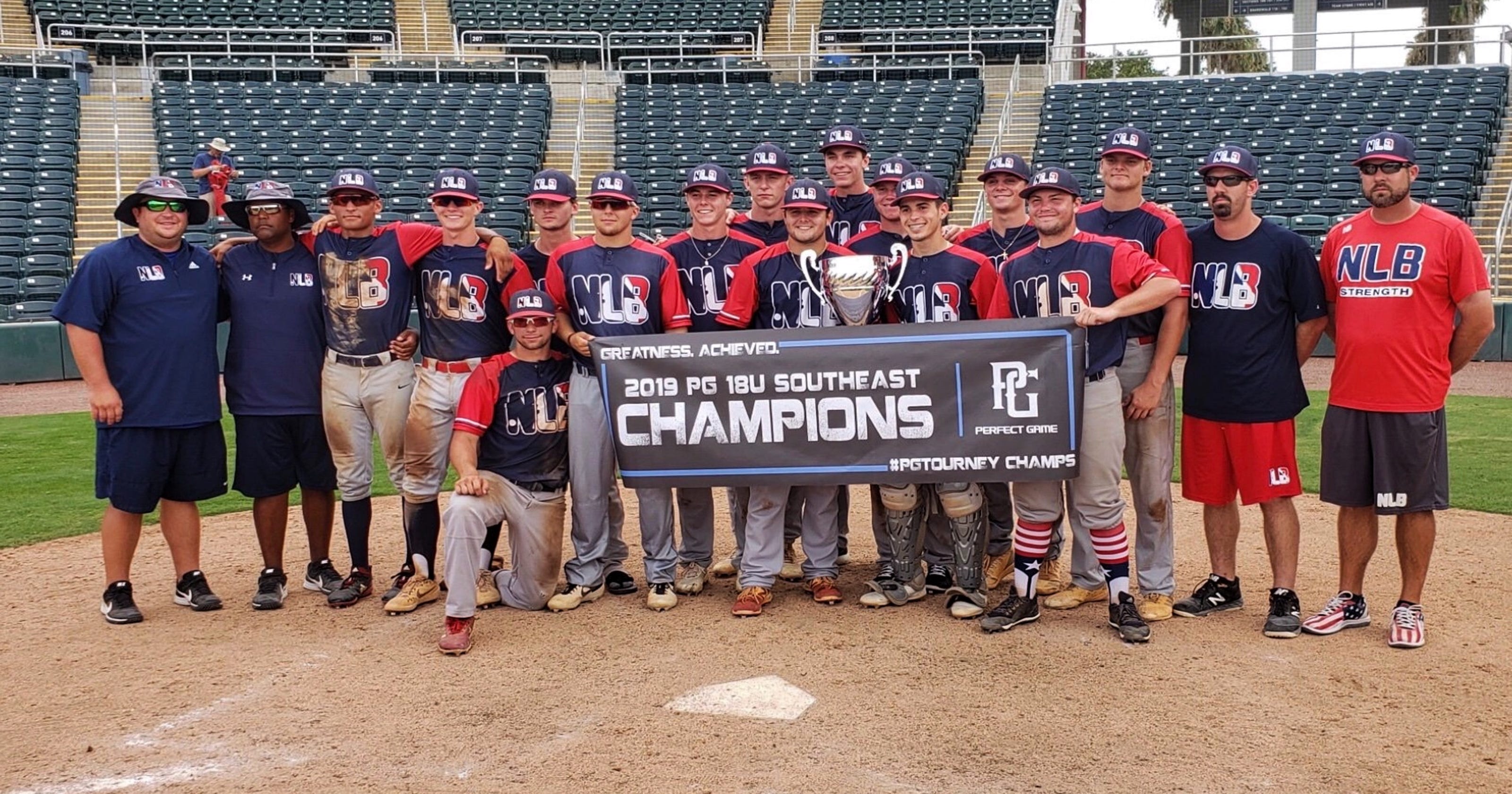 Next Level Baseball 18U wins three tournament titles, has chance for fourth