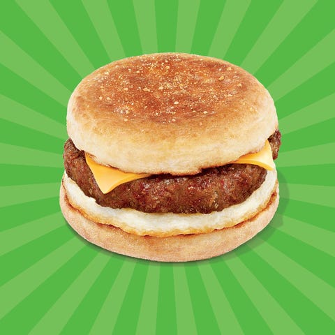 The Beyond Sausage Breakfast Sandwich from Dunkin.