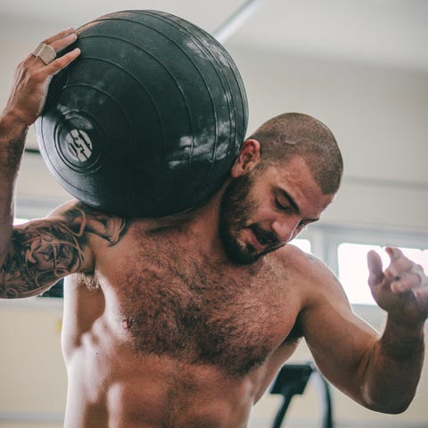 Three-time CrossFit Champion Mat Fraser of...
