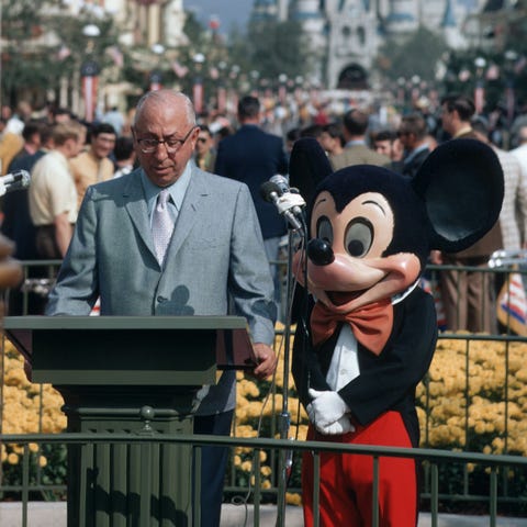 In this file photo, Roy Disney, brother of Walt Di