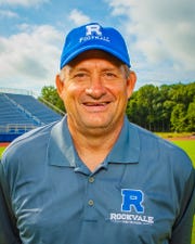 Rockvale football coach Rick Rice.