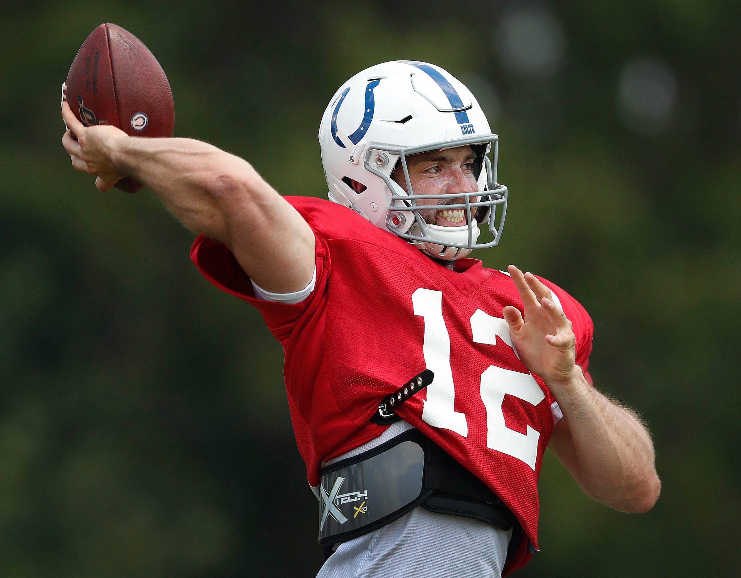 Colts QB Andrew Luck says shoulder injury saved his relationship with his wife