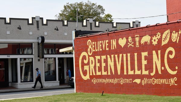 Greenville, N.C. is home to East Carolina...