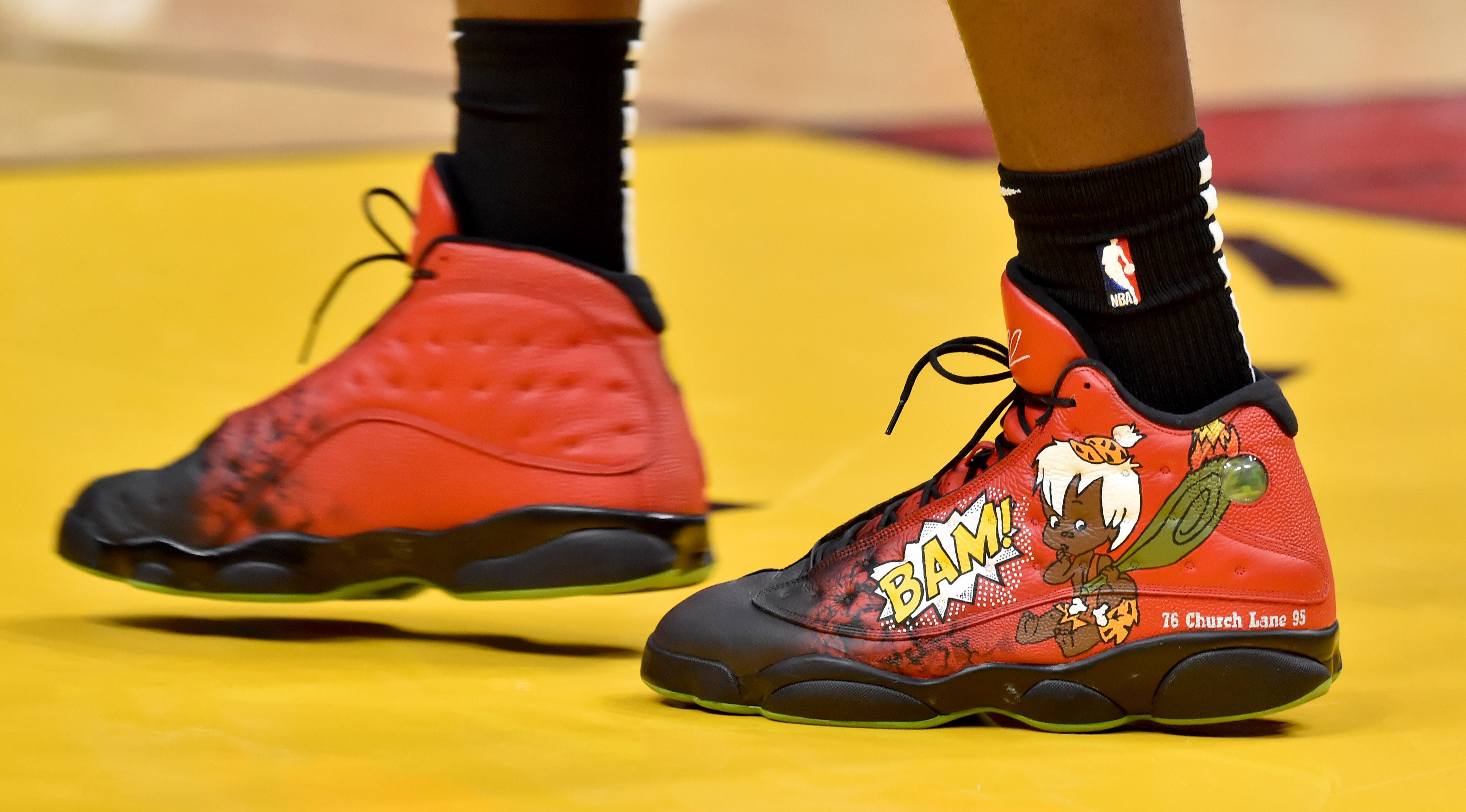 bam adebayo shoes tonight