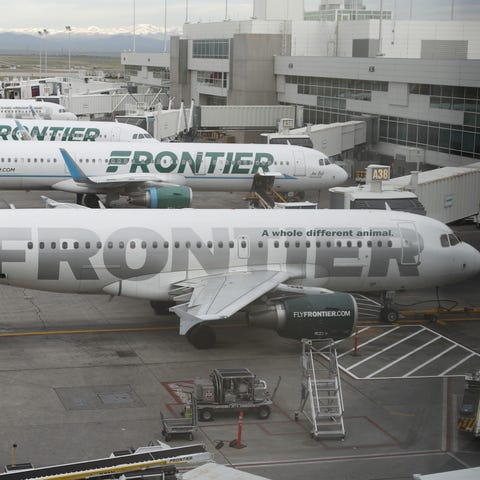 Several discount airlines, such as Frontier,...