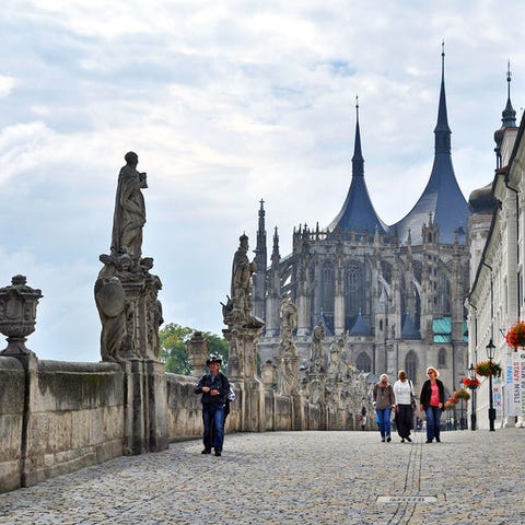 Kutná Hora's Gothic cathedral was funded by...