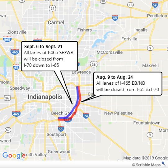 Indianapolis Traffic Interstate 465 On Southeast Side Faces Closures indianapolis-traffic-interstate-465-on-southeast-side-faces-closures