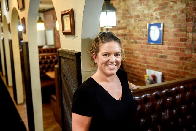 Autumn Weston, photographed on Tuesday, July 16, 2019, is the owner of Weston's Kewpee Burger in Lansing. Weston uses the same olive sauce recipe that her great-grandmother created in the 1920s.