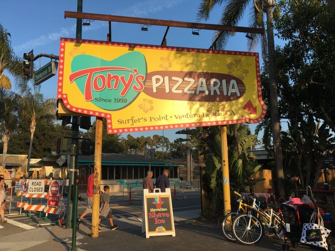 Tony's Pizzaria in downtown Ventura is a local-favorite spot for those going to, and coming from, the Ventura County Fair. After six years at its original Figueroa Plaza location, it moved to its current address in 1965. It added a beer and wine license this spring.