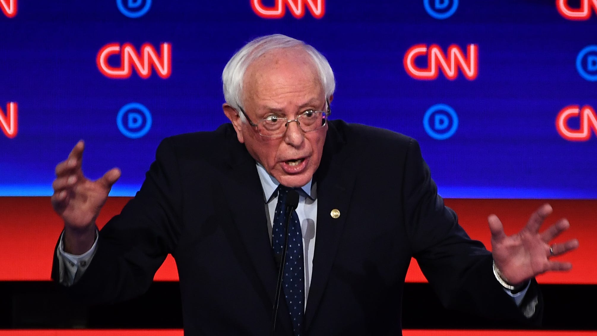 Democratic debate: Bernie Sanders calls out CNN moderator Jake Tapper