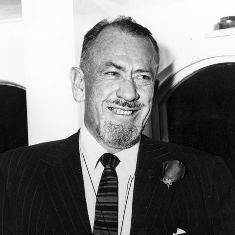 John Steinbeck, who won the 1962 Nobel prize in li
