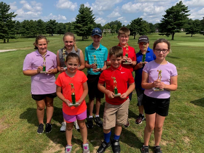 The Richland County Junior Golf Tournament named champions in the boys 10 and under, girls 10 and under, 11-12 boys and 11-12 girls divisions on Thursday at Forest Hills Golf Course.