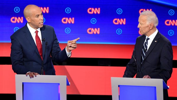 Democratic presidential hopefuls US Senator from...