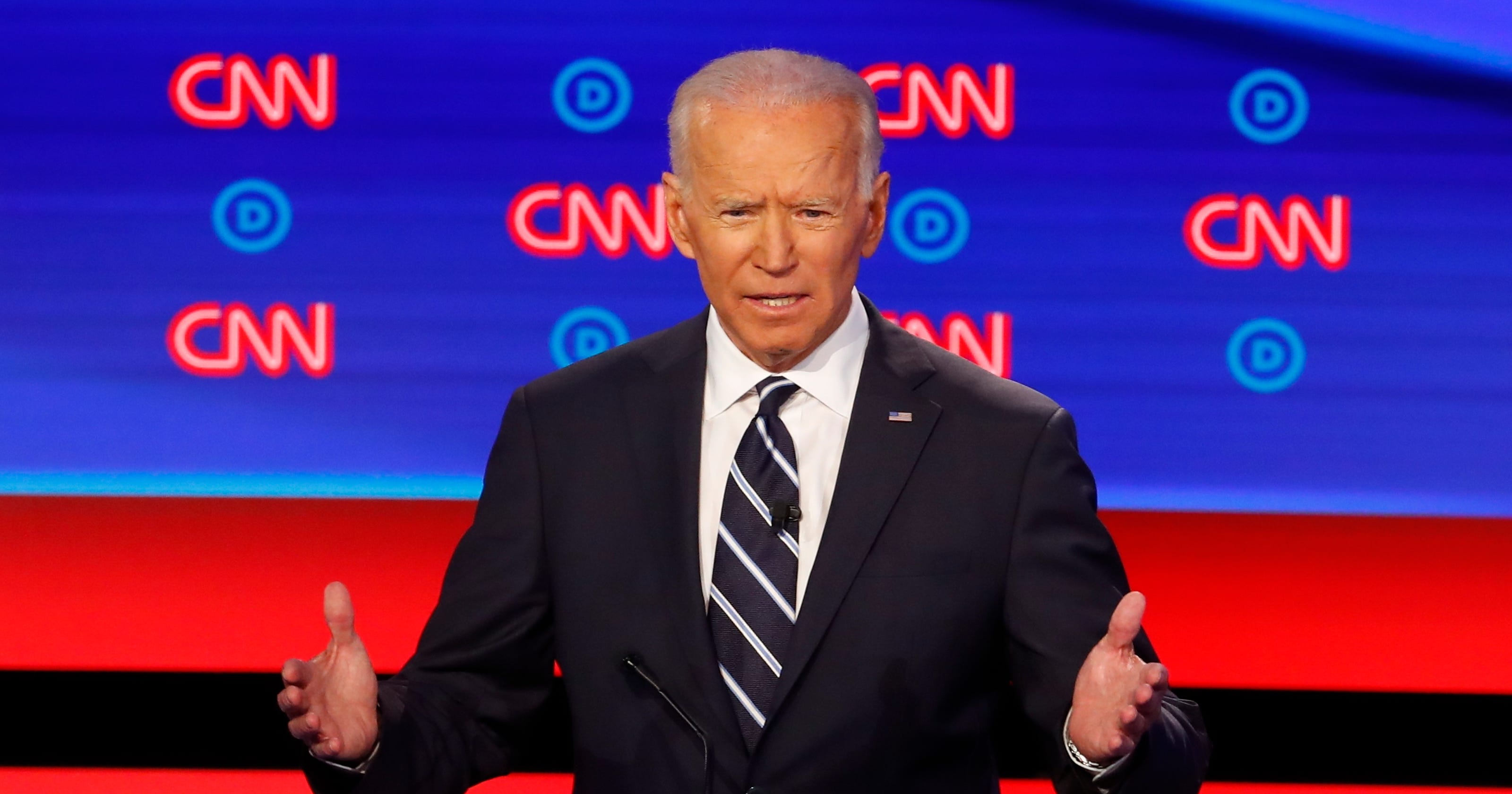 Democratic debate 2019: Joe Biden says 'malarkey' in healthcare debate
