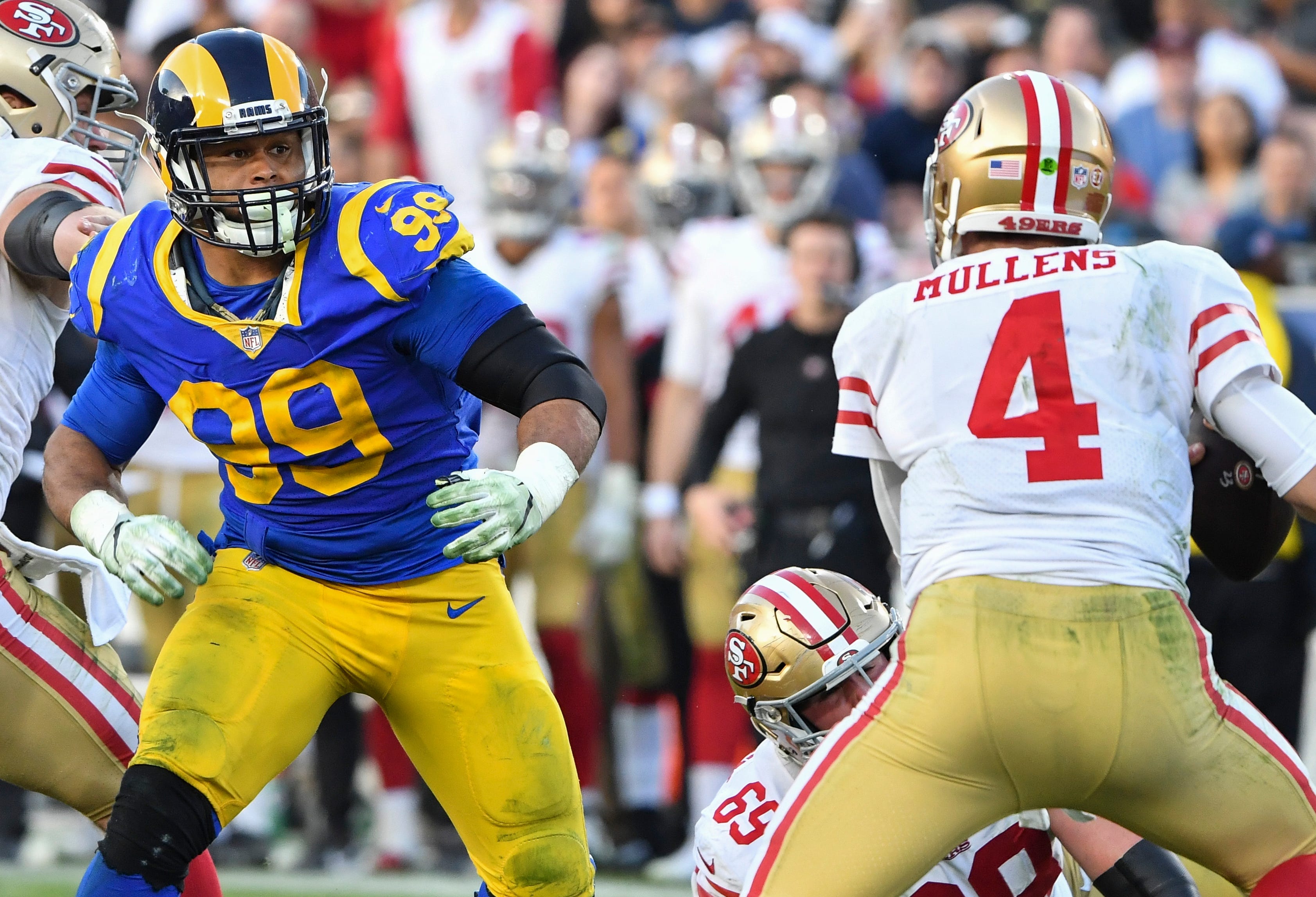 NFL Top 100 Players of Aaron Donald of LA Rams No. 1