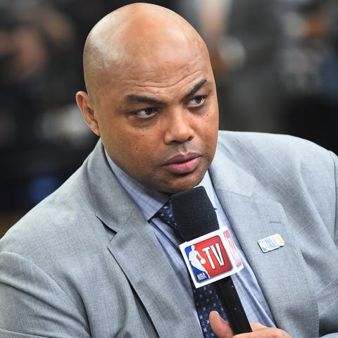 Former basketball player and TV analyst Charles Ba