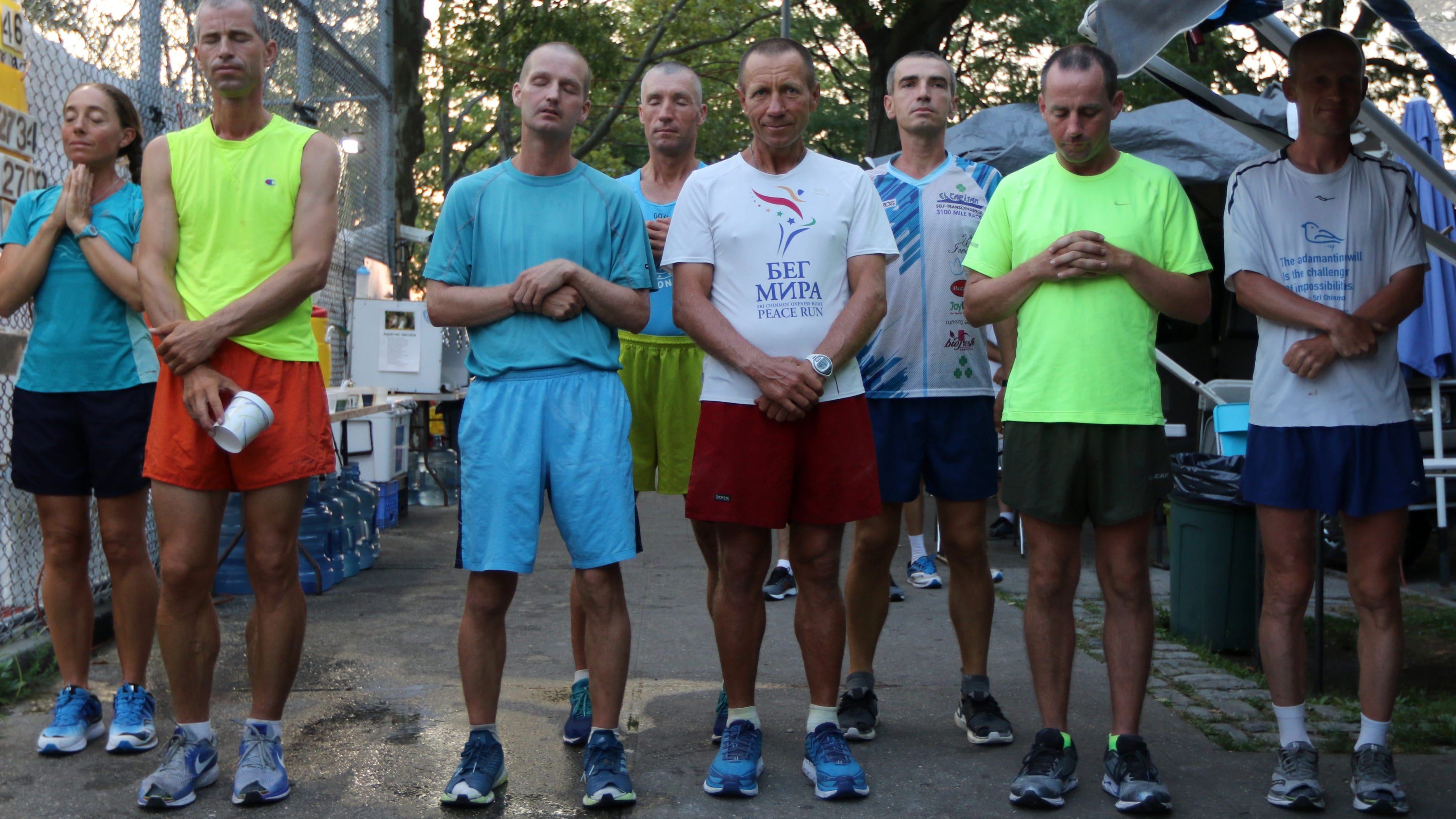 World S Longest Foot Race Lifts Spirits In Queens