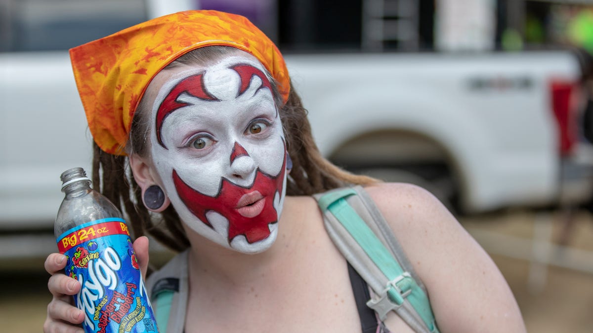 Juggalo Girl Face Paint